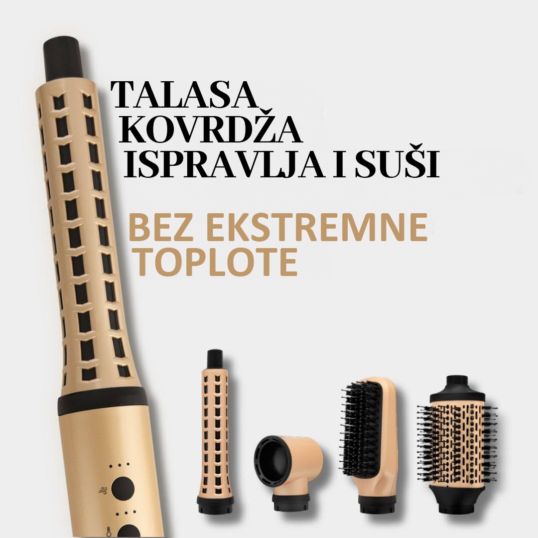 Demeliss Airflow Styler: Frizura kao iz salona, kod kuće!