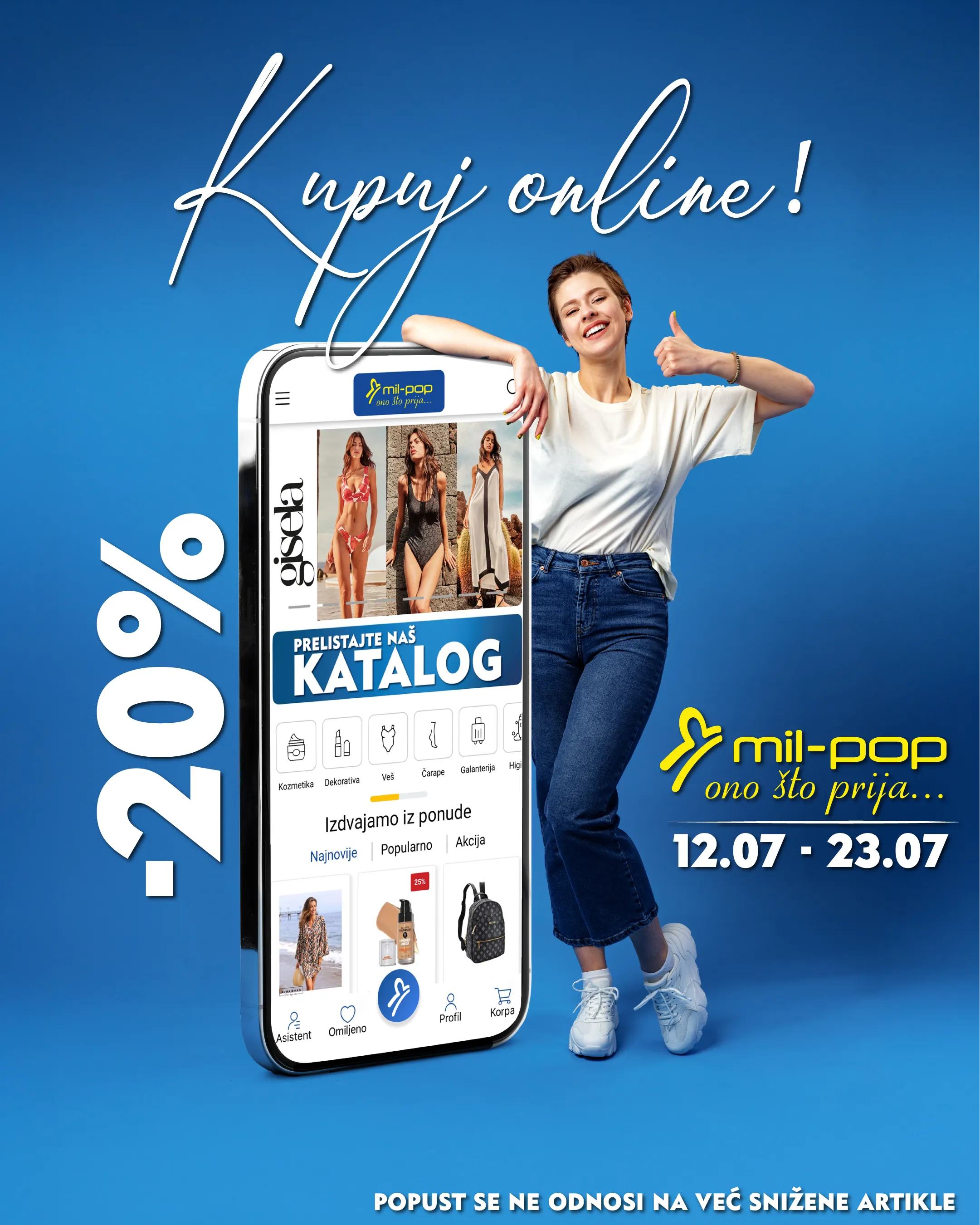 Advertisement popup
