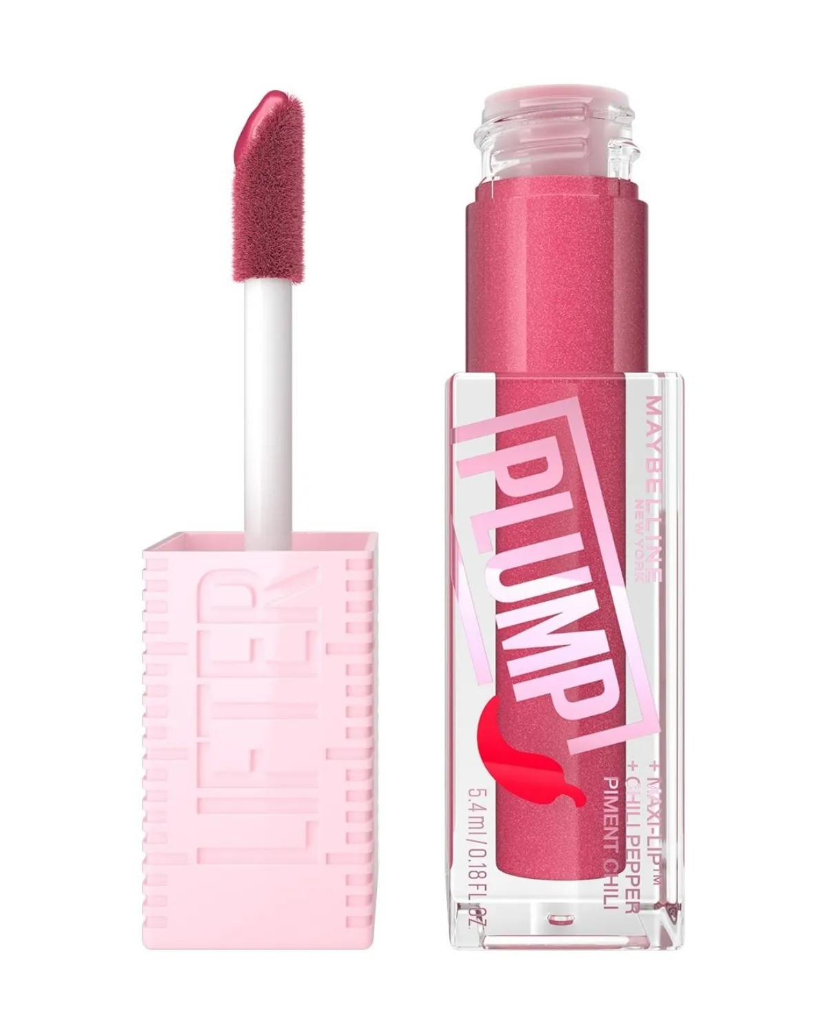 MAYBELLINE SJAJ ZA USNE LIFTER PLUMP  002 MAUVE BITE 