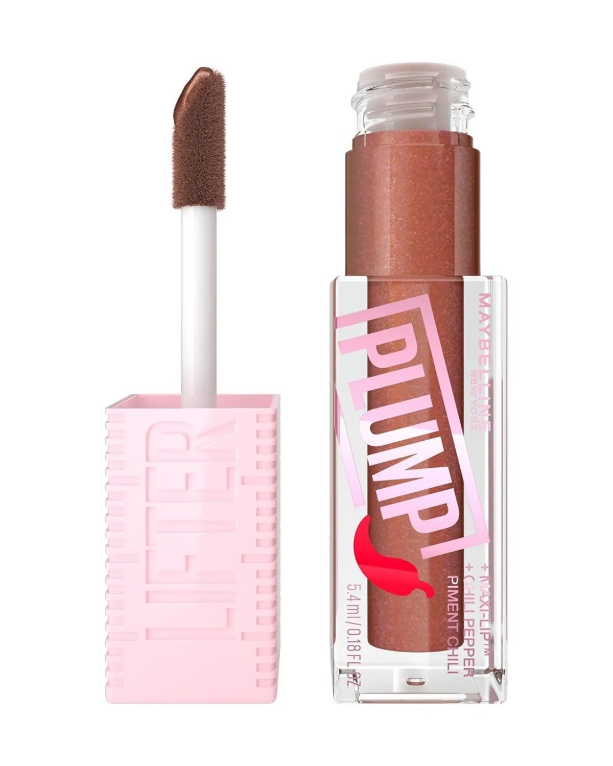 MAYBELLINE SJAJ ZA USNE LIFTER PLUMP  007 COCOA ZING 