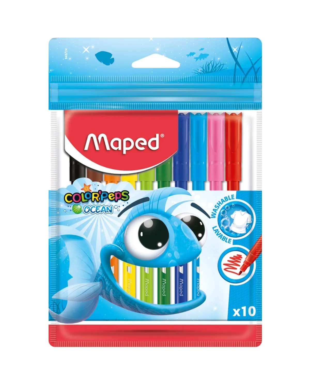 FLOMASTERI MAPED OCEAN PVC 845724 1/10 pak.12/144 