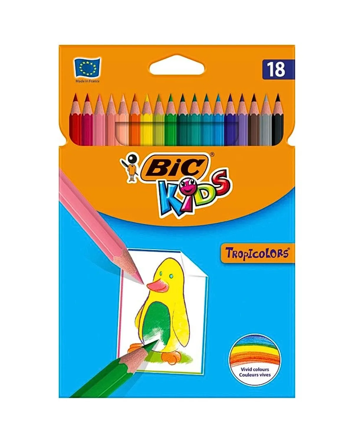 BIC DRVENE BOJICE TROPICOLOR 18/1 