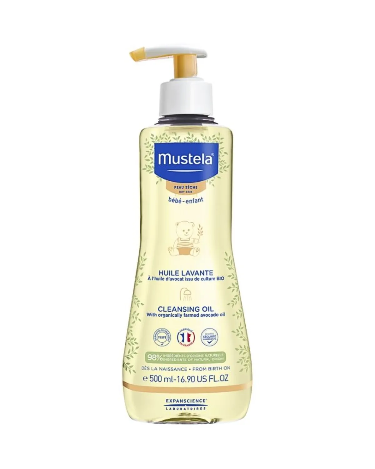 MUSTELA ULJE ZA KUPANJE - SUVA KOŽA 500ML 