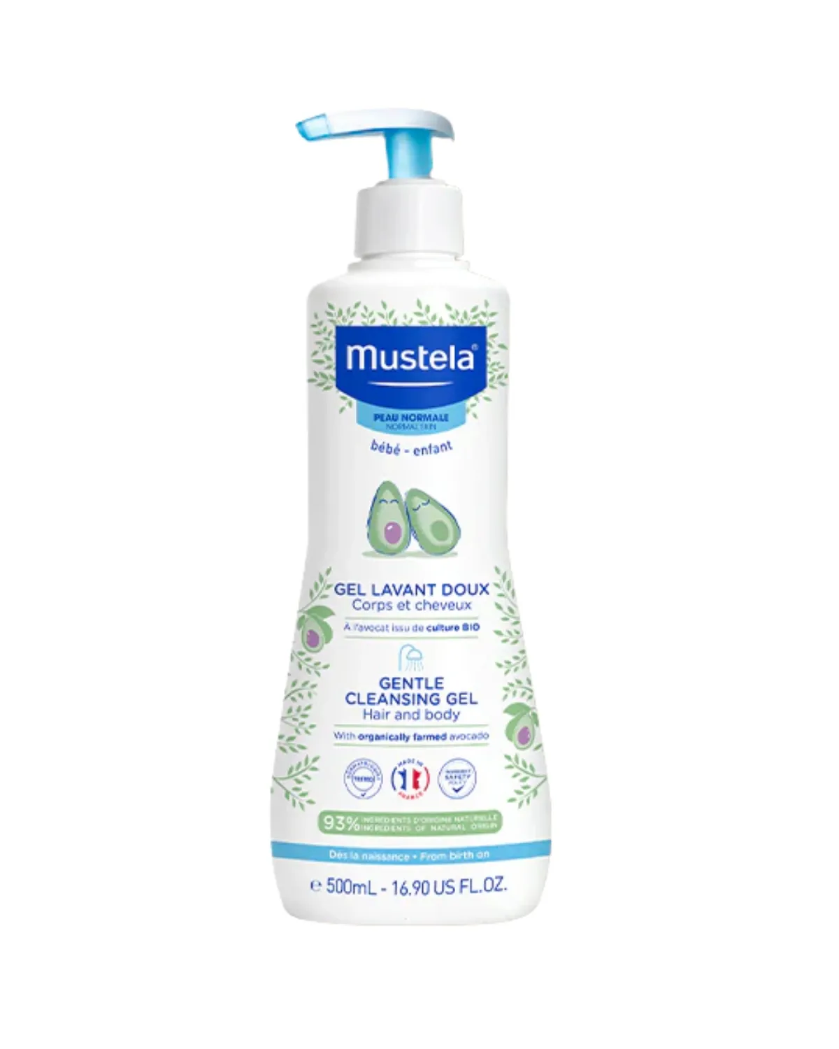 MUSTELA DERMATOLOSKI GEL ZA KUPANJE - NORMALNA KOŽA 500ML 