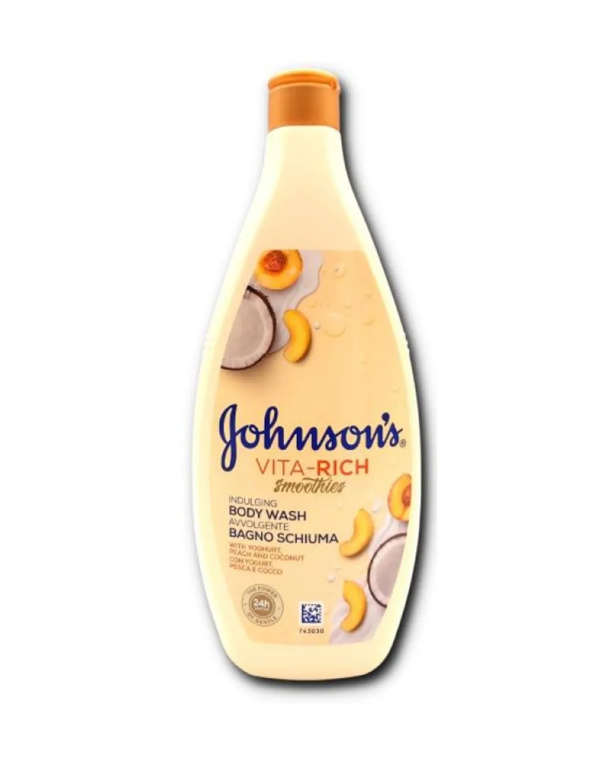 JOHNSONS BW INDULGING-YGHURT&PEACH 750ML 