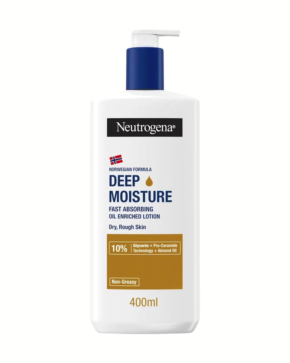 NEUTROGENA BODY LOTION FAST ABSORBING OIL ENRICHED 400ML 