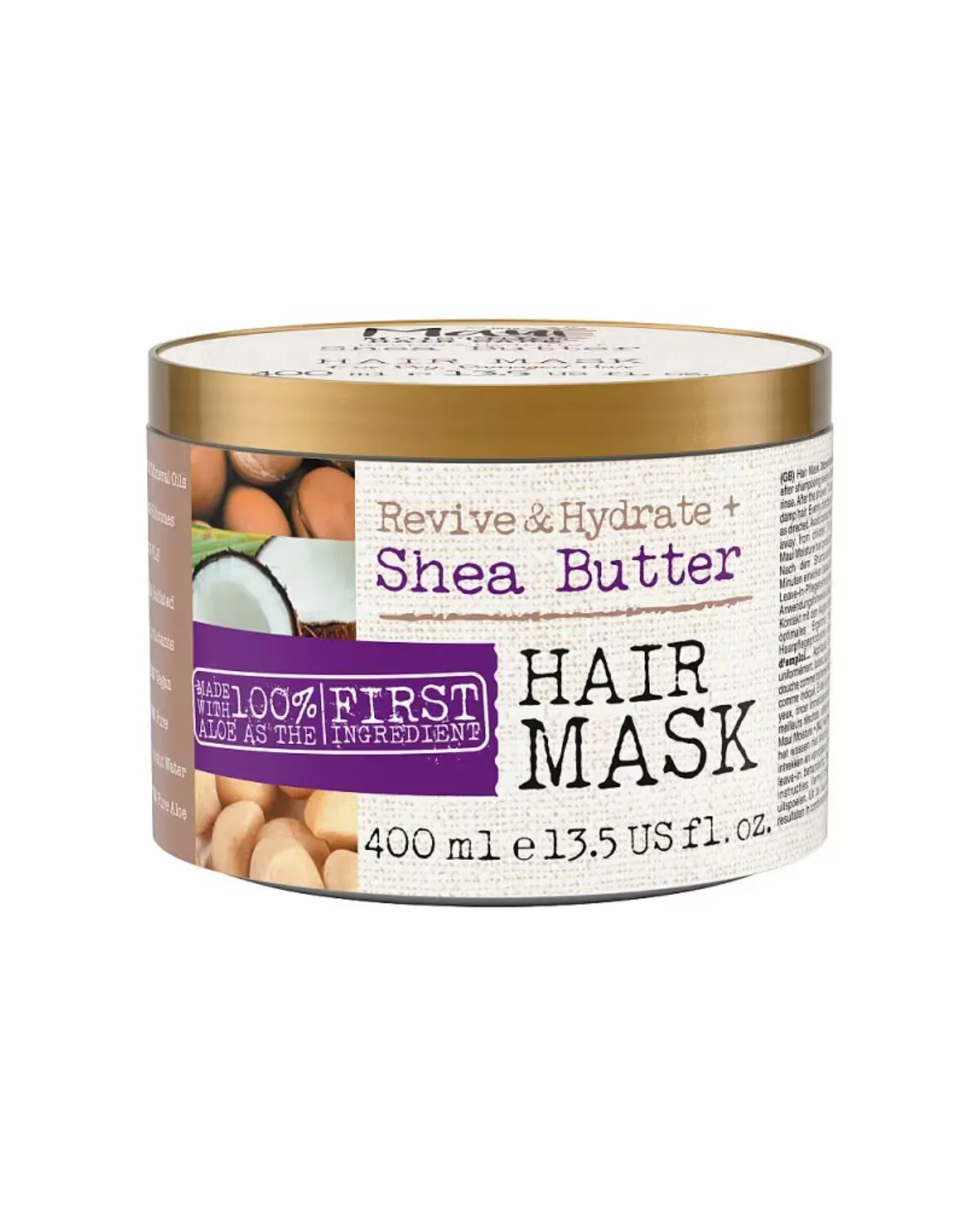MAUI SHEA BUTTER HAIR MASK 400ML