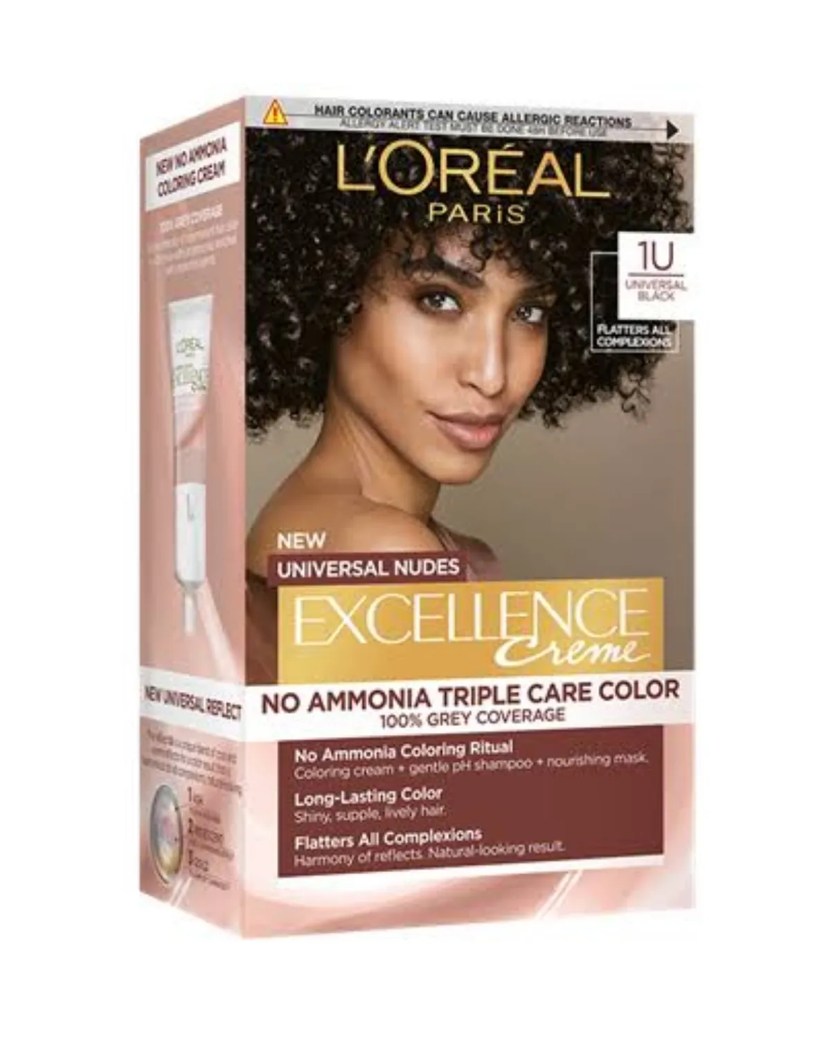 EXCELLENCE UNIVERSAL NUDES 1U UNIVERSAL BLACK 