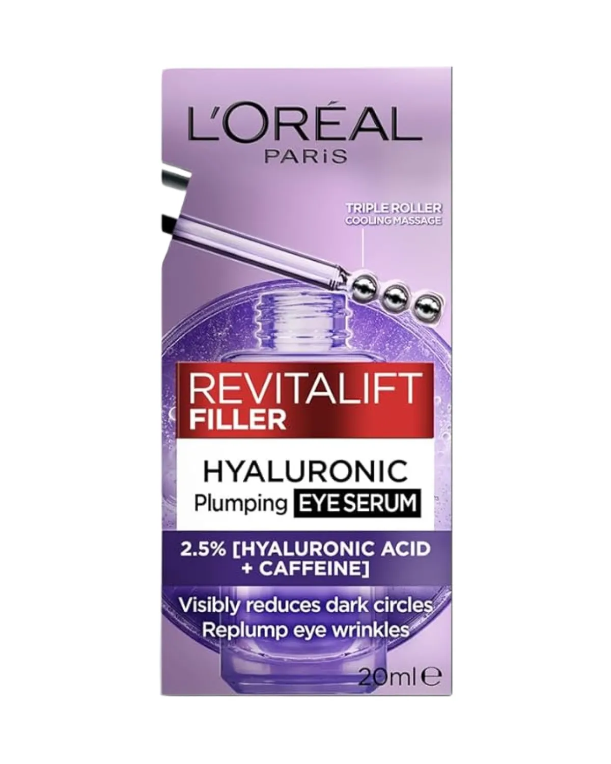LOREAL SERUM PROTIV BORA REVITALIFT FILLER ZA PREDIO OKO OČIJU 20 ML 