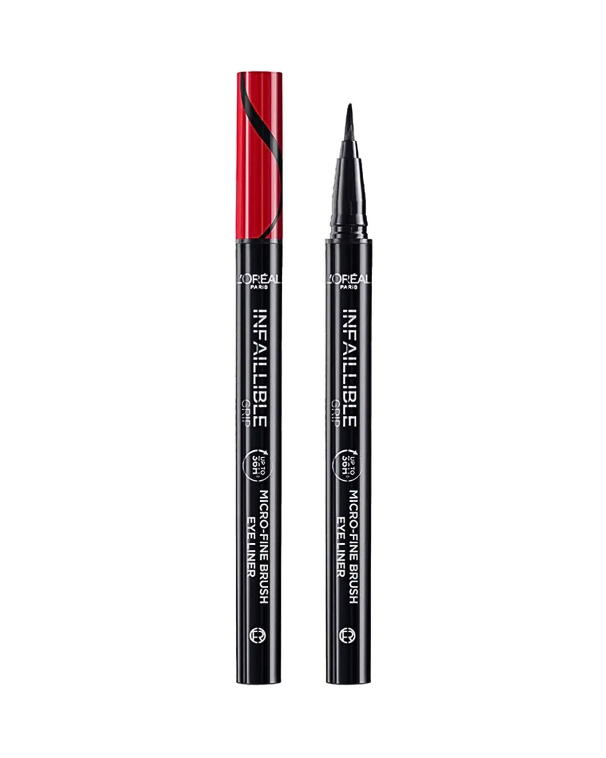 LOREAL INFAILLABLE EYELINER GRIP MICRO-FINE BRUSH OBSIDIAN 
