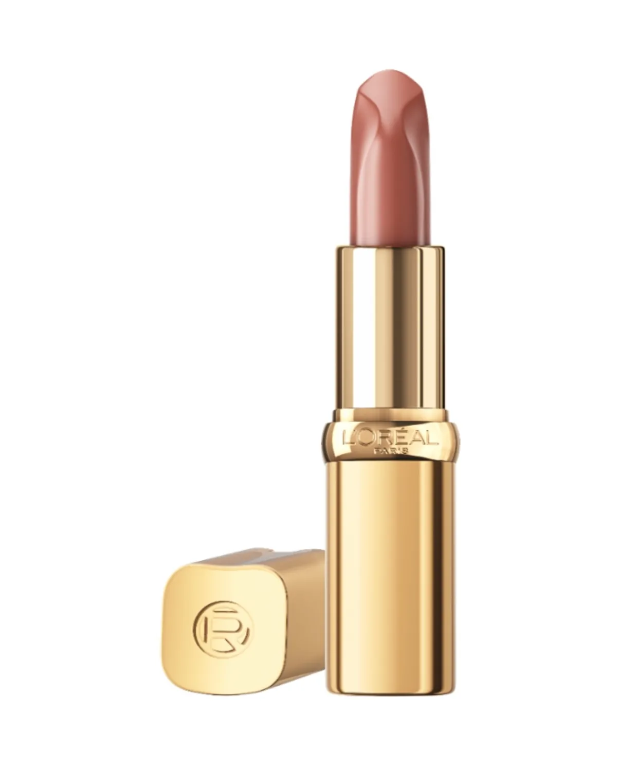 LOREAL RUZ COLOR RICH COLORS OF WORTH 520 LE NUDE DEFIANT LIPSTICK 