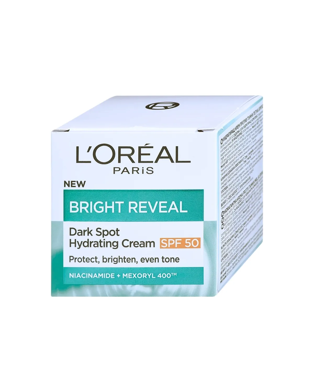 LOREAL KREMA ZA LICE BRIGHT REVEAL HYDRATING SPF50+ 50ML 