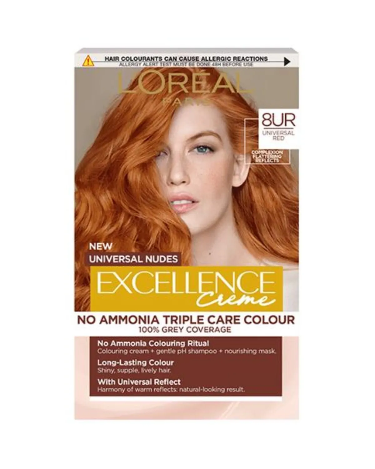 EXCELLENCE UNIVERSAL NUDES 8UR UNIVERSAL LIGHT COPPER 