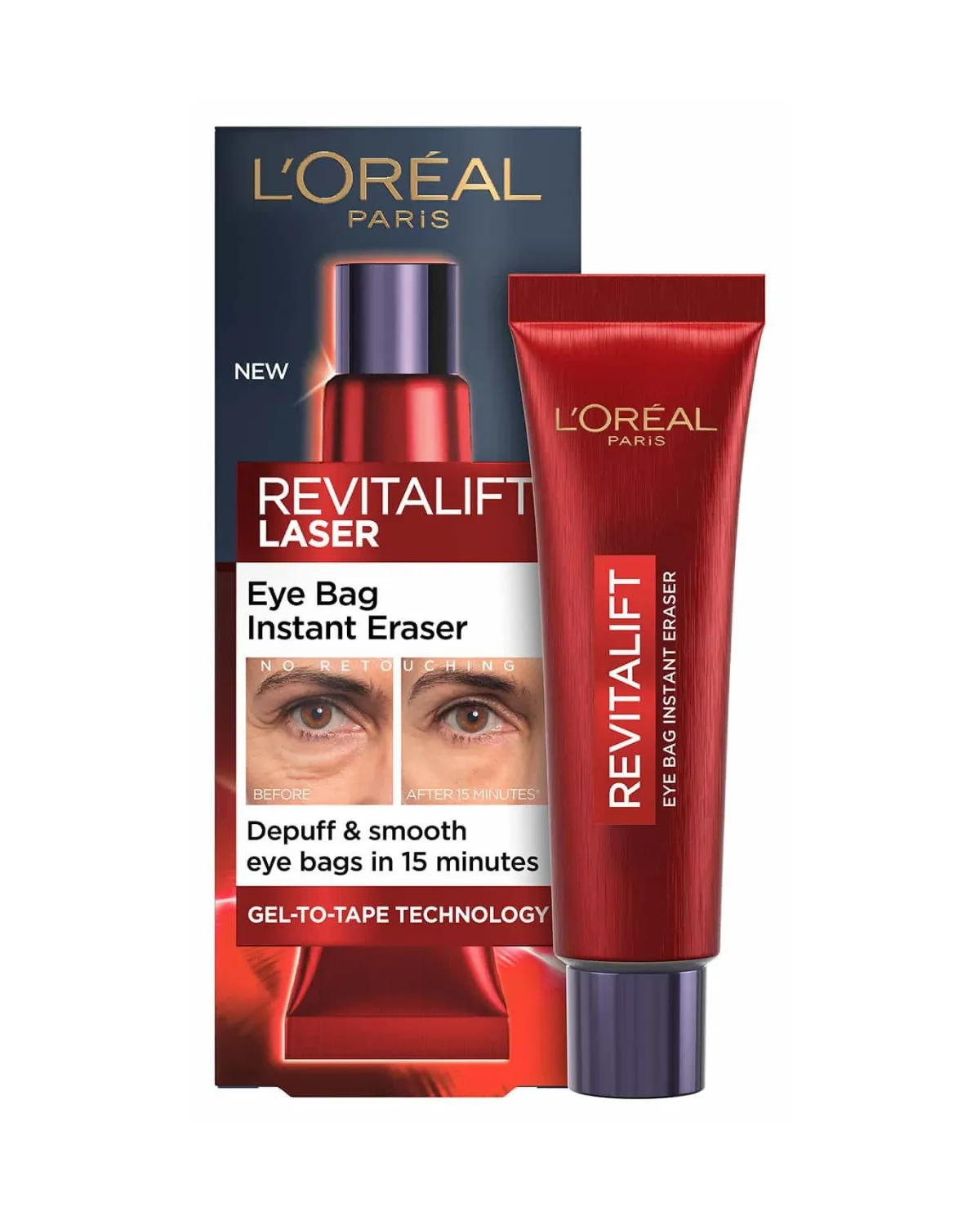 LOREAL REVITALIFT LASER EYE BAG INSTANT ERASER 15ML