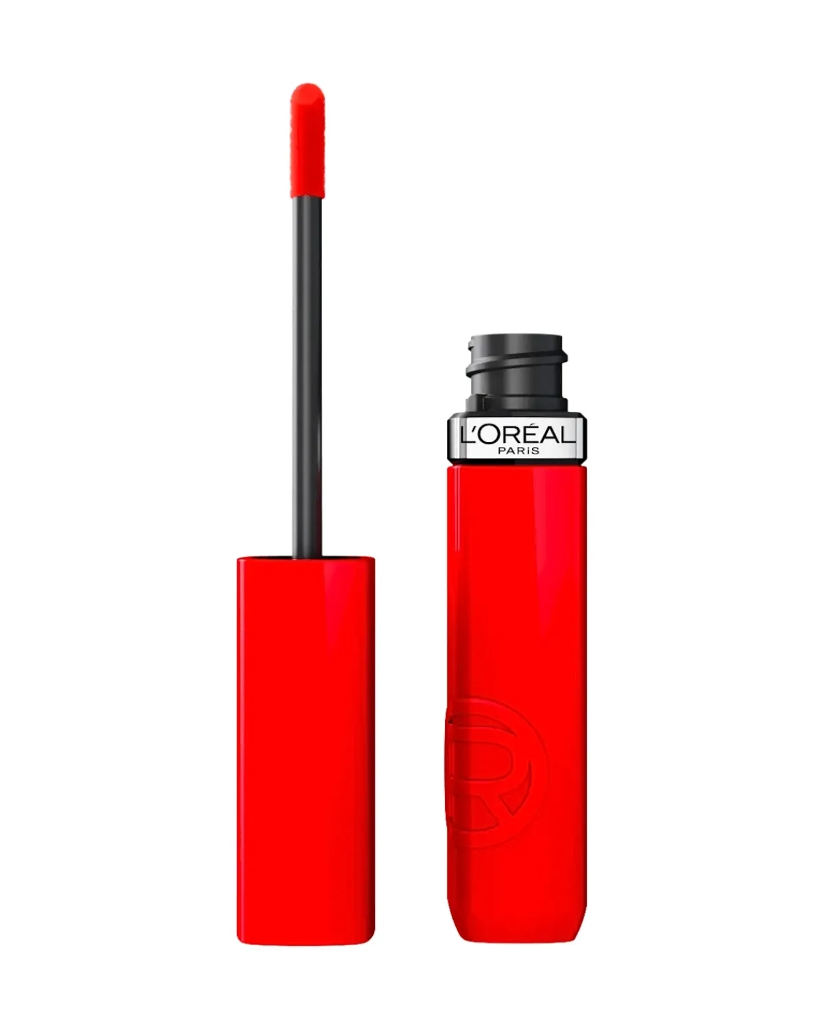 LOREAL INFAILLIBLE TECNI RUZ LAQUE RESISTANCE LIP LACQUER 410 ROUGE POPPY 