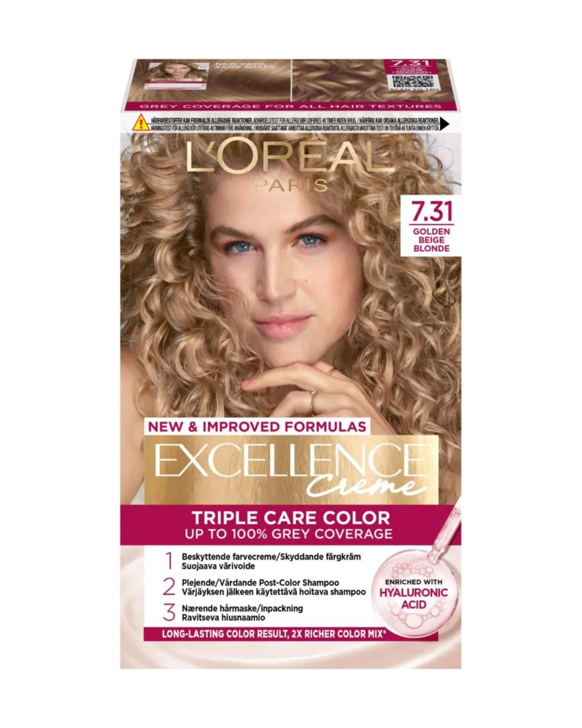 EXCELLENCE UNIVERSAL NUDES 7.31 LINEN BLOND 