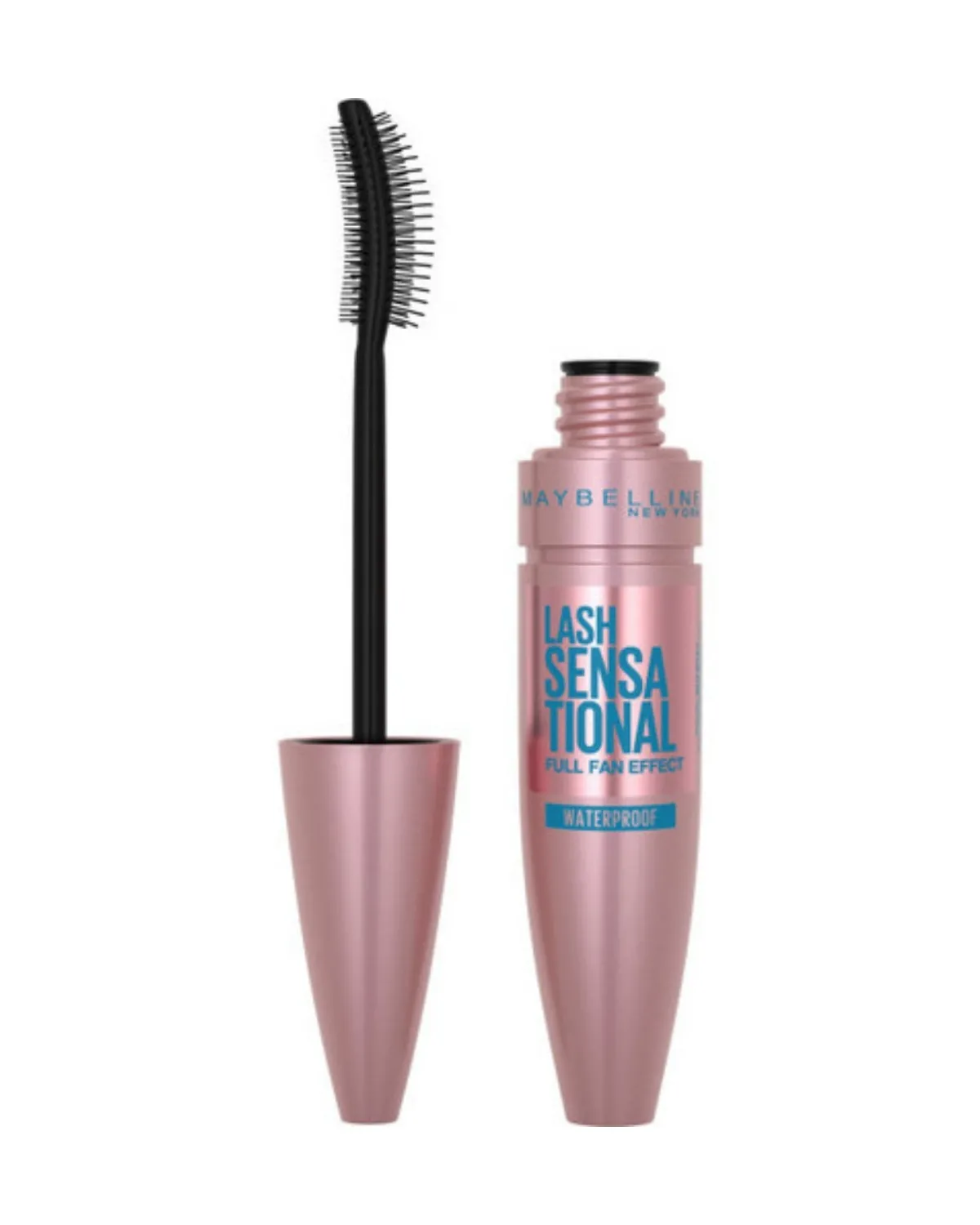 MAYBELLINE MASKARA LASH SENSATIONAL BLACK WATERPROOF 