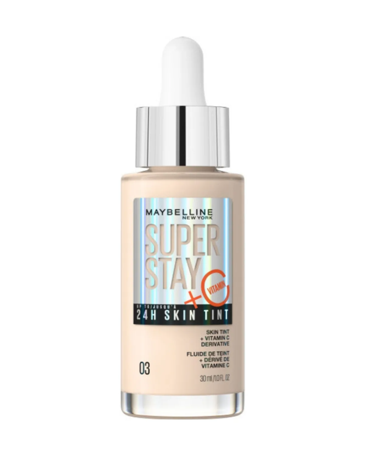 MAYBELLINE SERUM SUPER STAY SKIN TINT 24H TINTED 03 