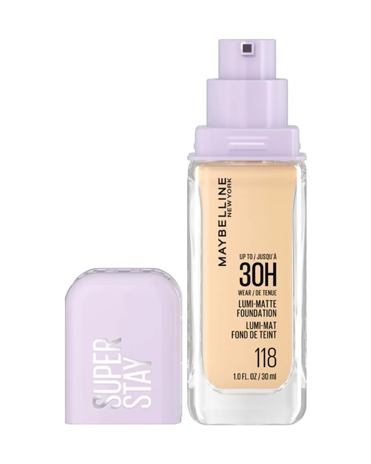 MAYBELLINE TEČNI PUDER SUPER STAY LUMI MATTE 118