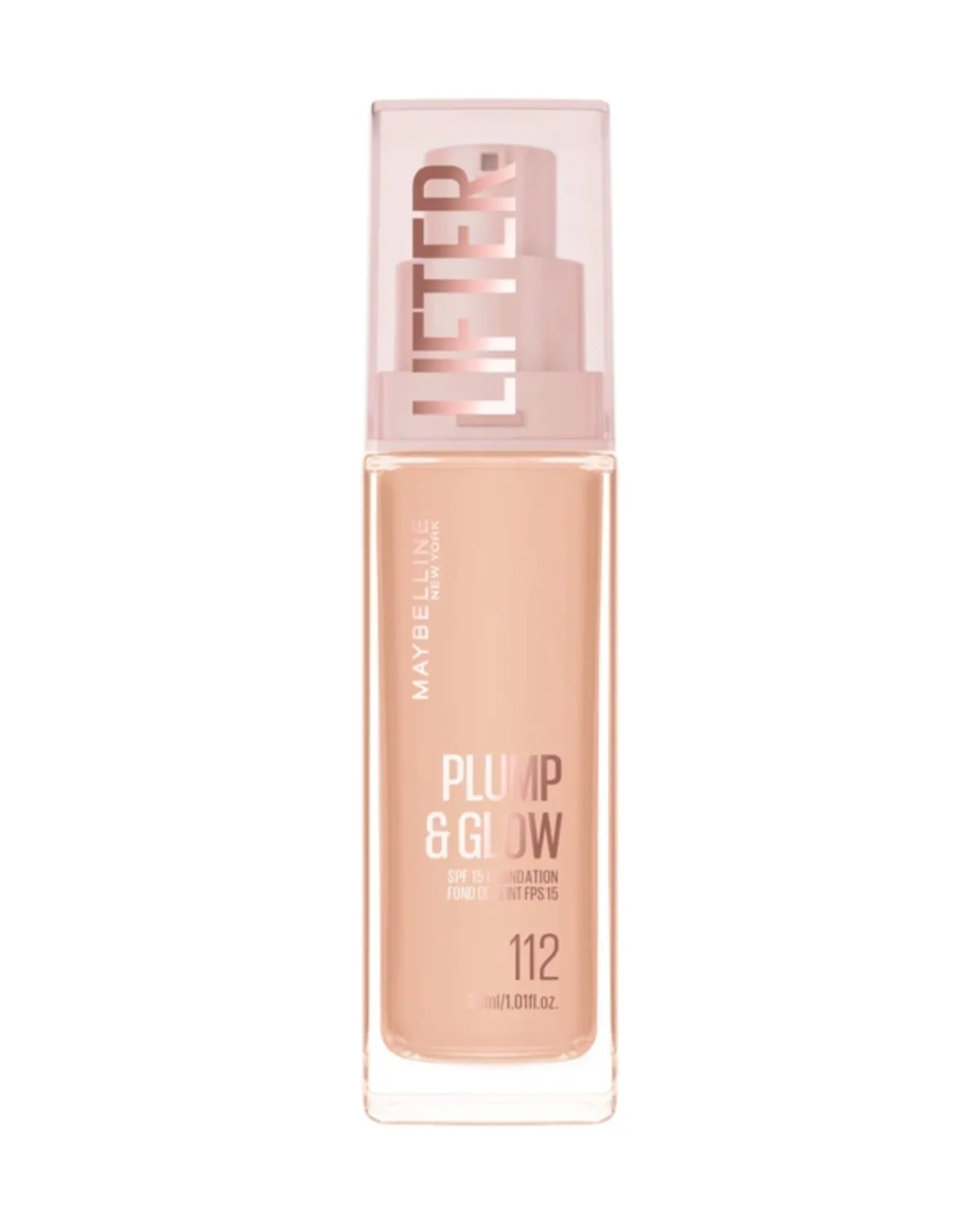MAYBELLINE TEČNI PUDER LIFTER PLUMP & GLOW FDT 112 