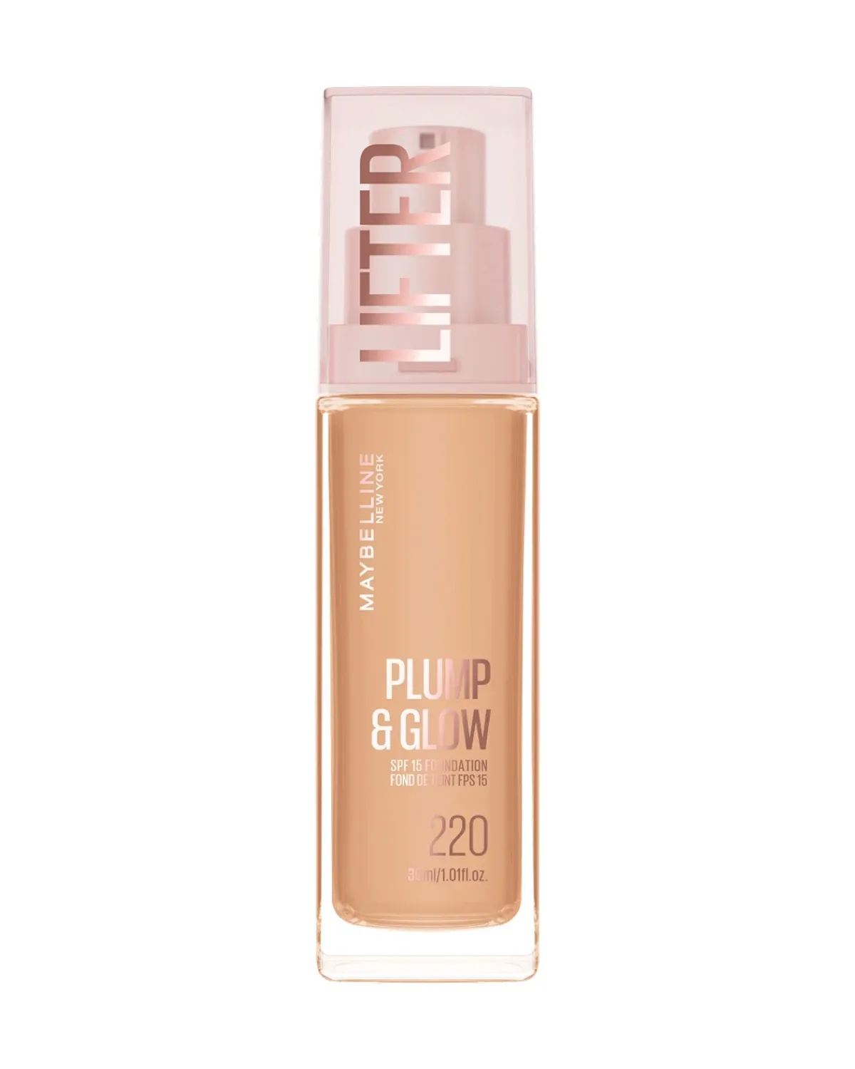 MAYBELLINE TEČNI PUDER LIFTER PLUMP & GLOW FDT 220 