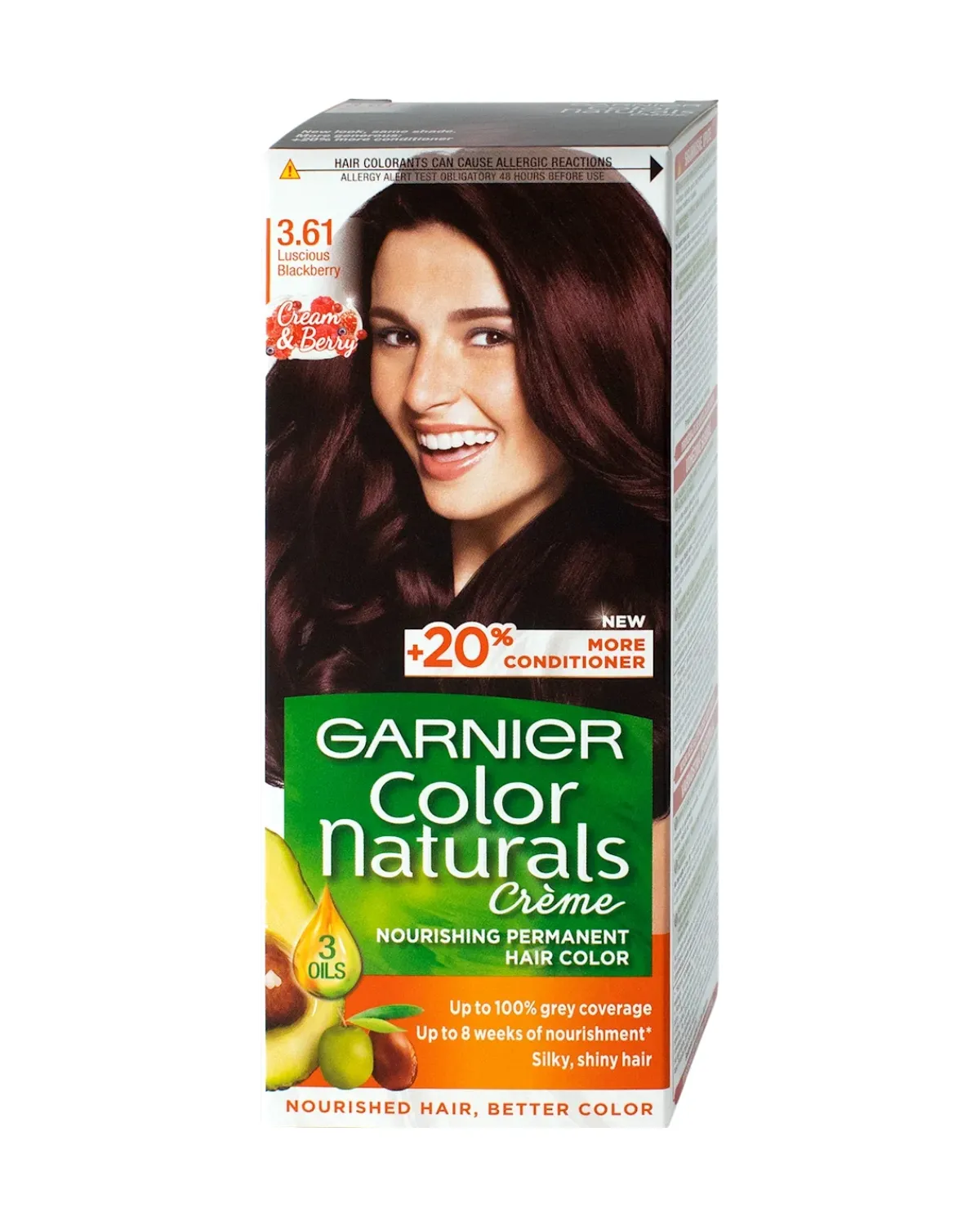 GARNIER COLOR NATURALS 3.61 LUSCIOUS BLACKBERRY 