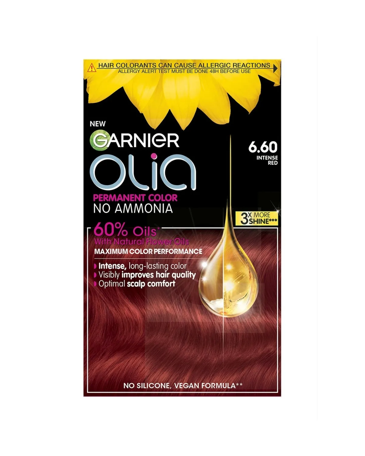 GARN.OLIA 6.60 INTENSE RED