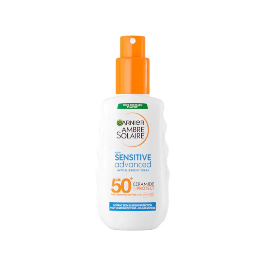 GARN.AMBRE SOLAIRE MLIJEKO SENSITIVE ADVANCED SPREJ SPF50+ 150ML