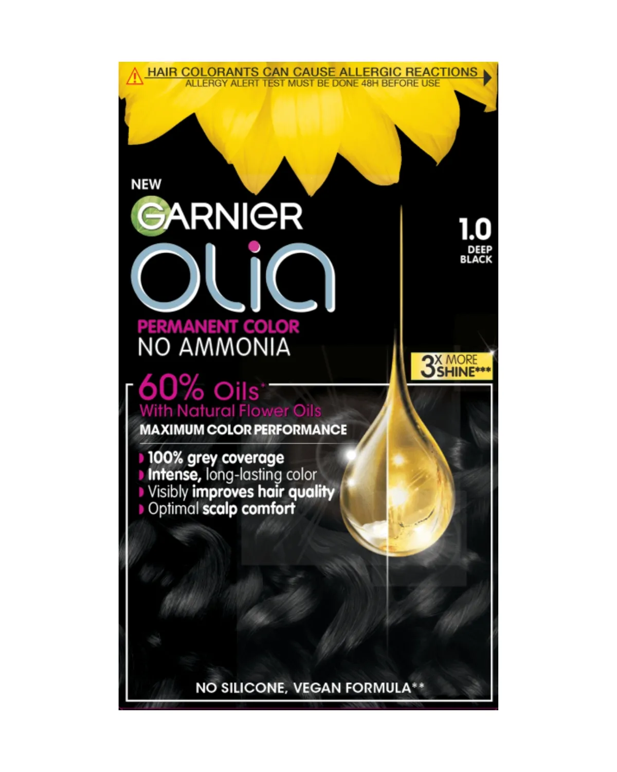 GARNIER OLIA FARBA ZA KOSU 1.0 NIGHT BLACK 