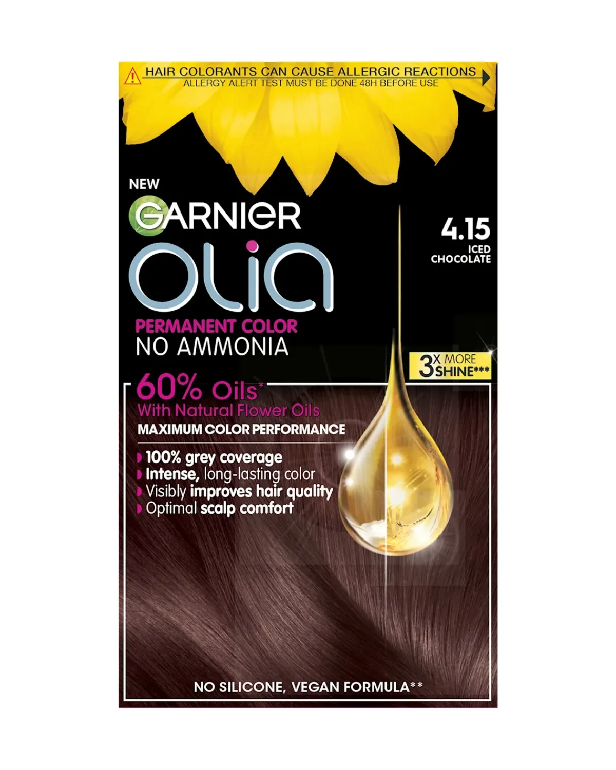 GARNIER OLIA FARBA ZA KOSU 4.15 ICED CHOCOLATE 