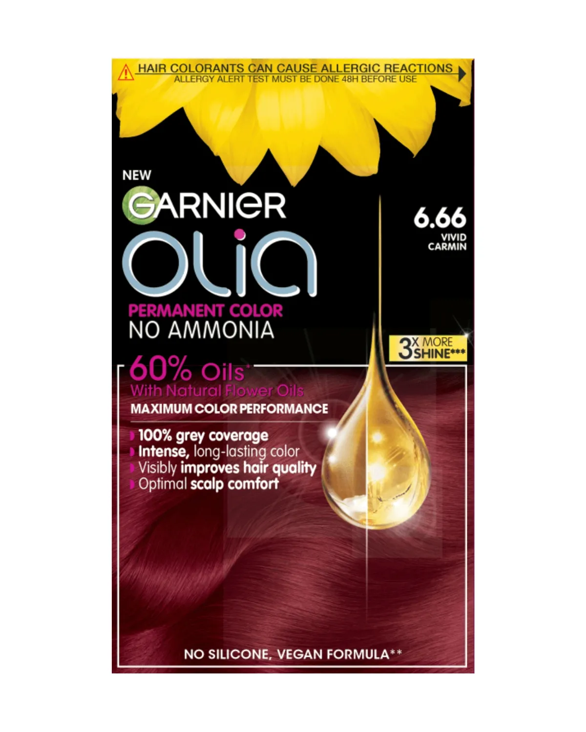 GARNIER OLIA FARBA ZA KOSU 6.66 CARMIN ECLATANT 
