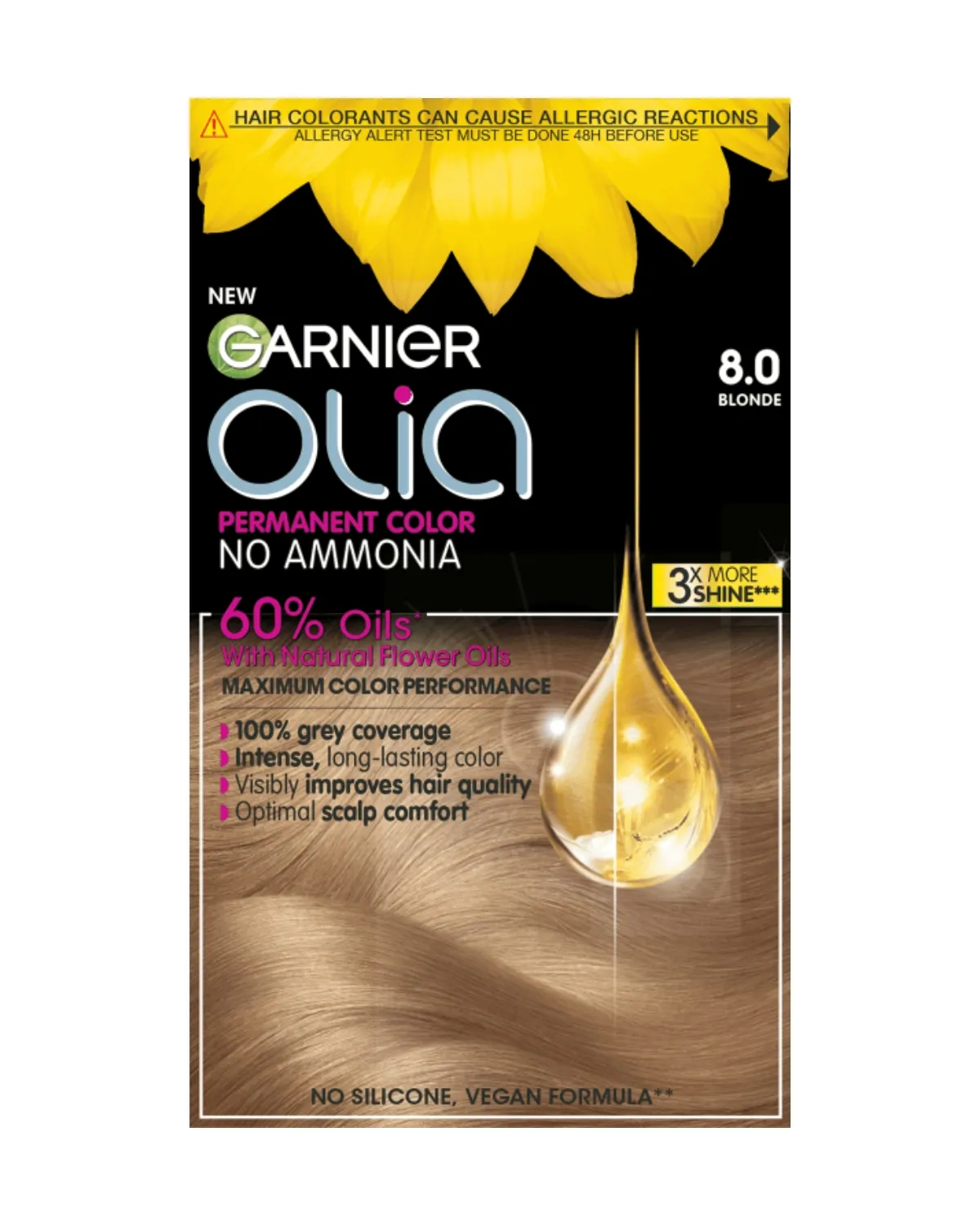 GARNIER OLIA FARBA ZA KOSU 8.0 BLOND 