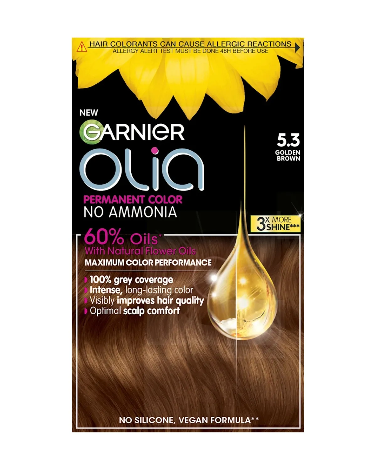GARNIER OLIA FARBA ZA KOSU 5.3 GOLDEN BROWN 