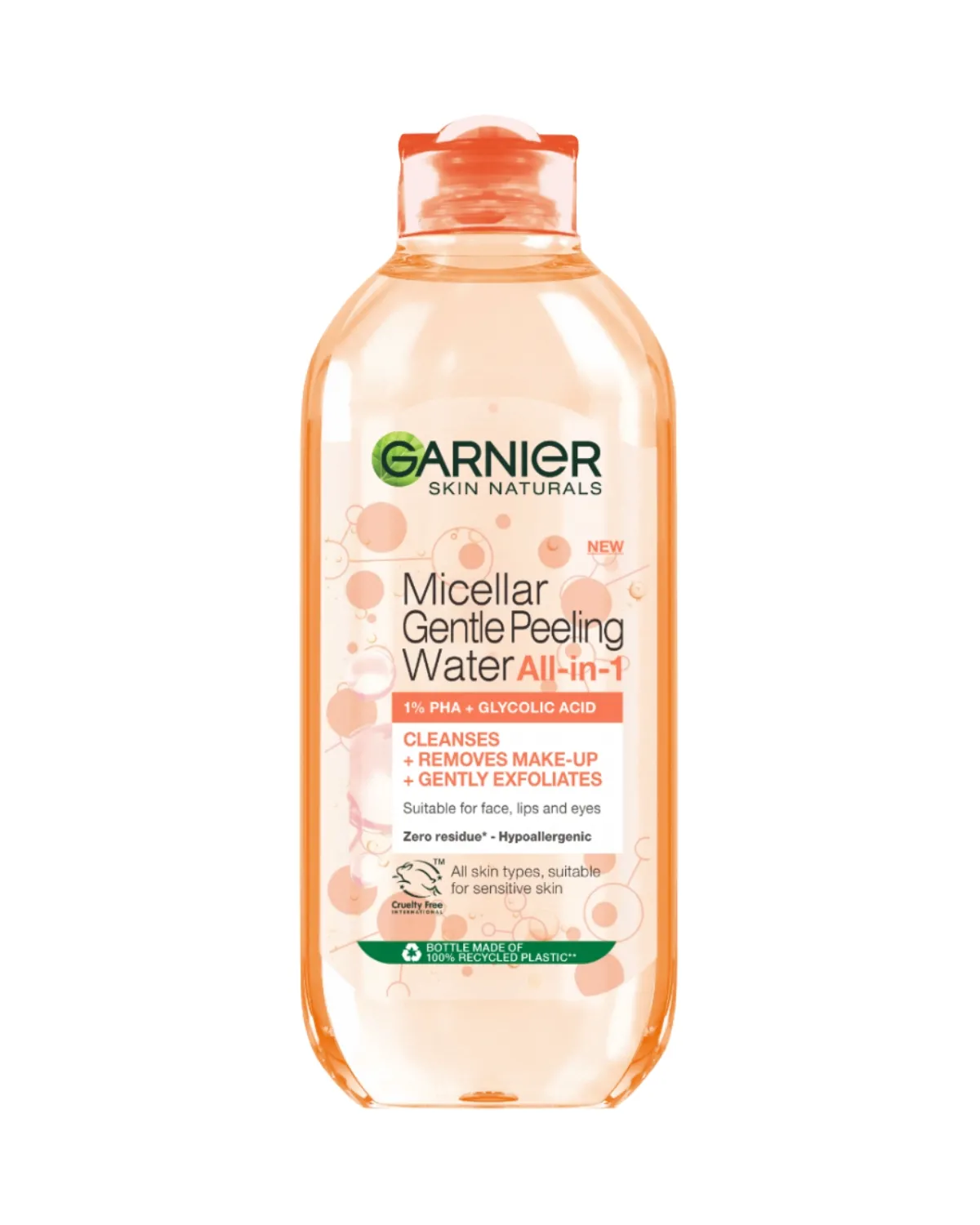 GARNIER MICELARNA VODA GENTLE PEELING ALL IN 1 400 ML