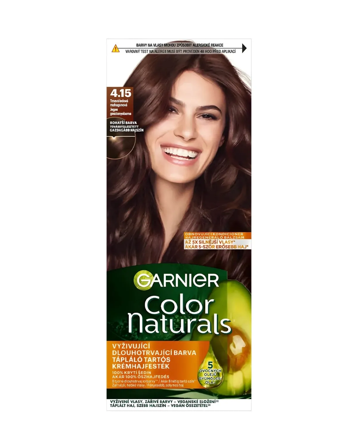 GARNIER FARBA ZA KOSU COLOR NATURALS 4.15 FROST DK MAHOGANY