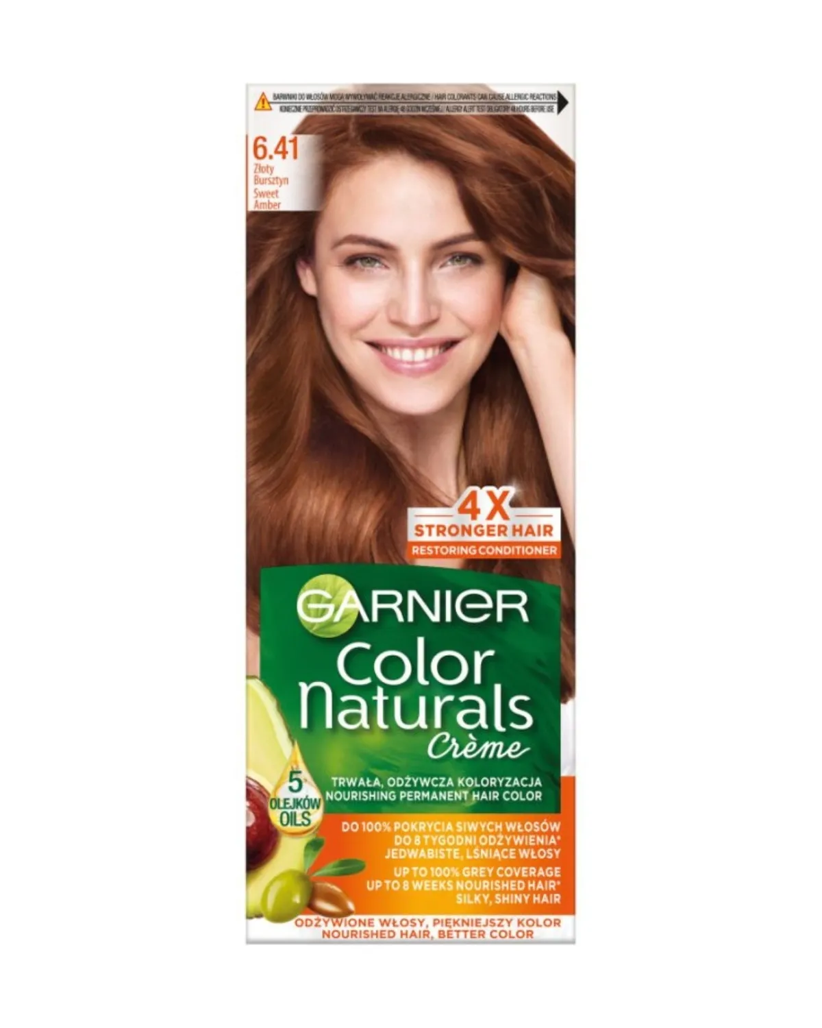 GARNIER FARBA ZA KOSU COLOR NATURALS 6.41 SWEET AMBER 