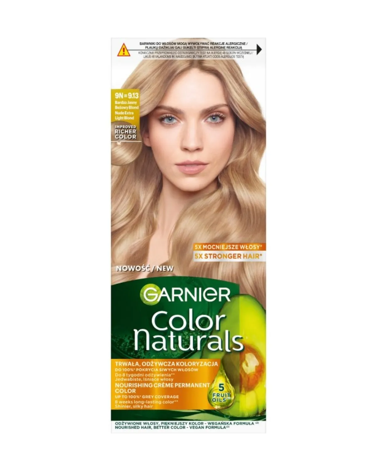 GARNIER FARBA ZA KOSU COLOR NATURALS 9N NUDE EXTRA LIGHT BLOND 