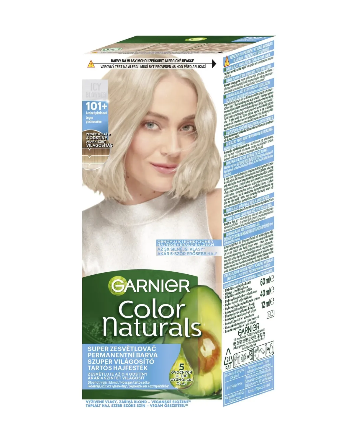 GARNIER COLOR NATURALS 101+ PLATINUM ICE