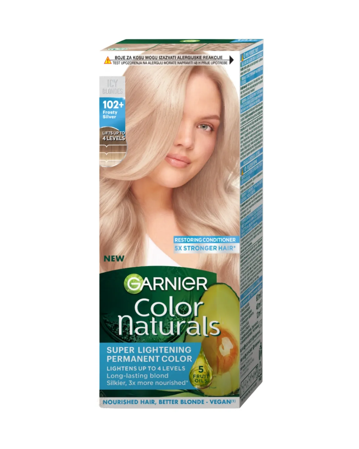 GARNIER COLOR NATURALS 102+ FROSTY SILVER