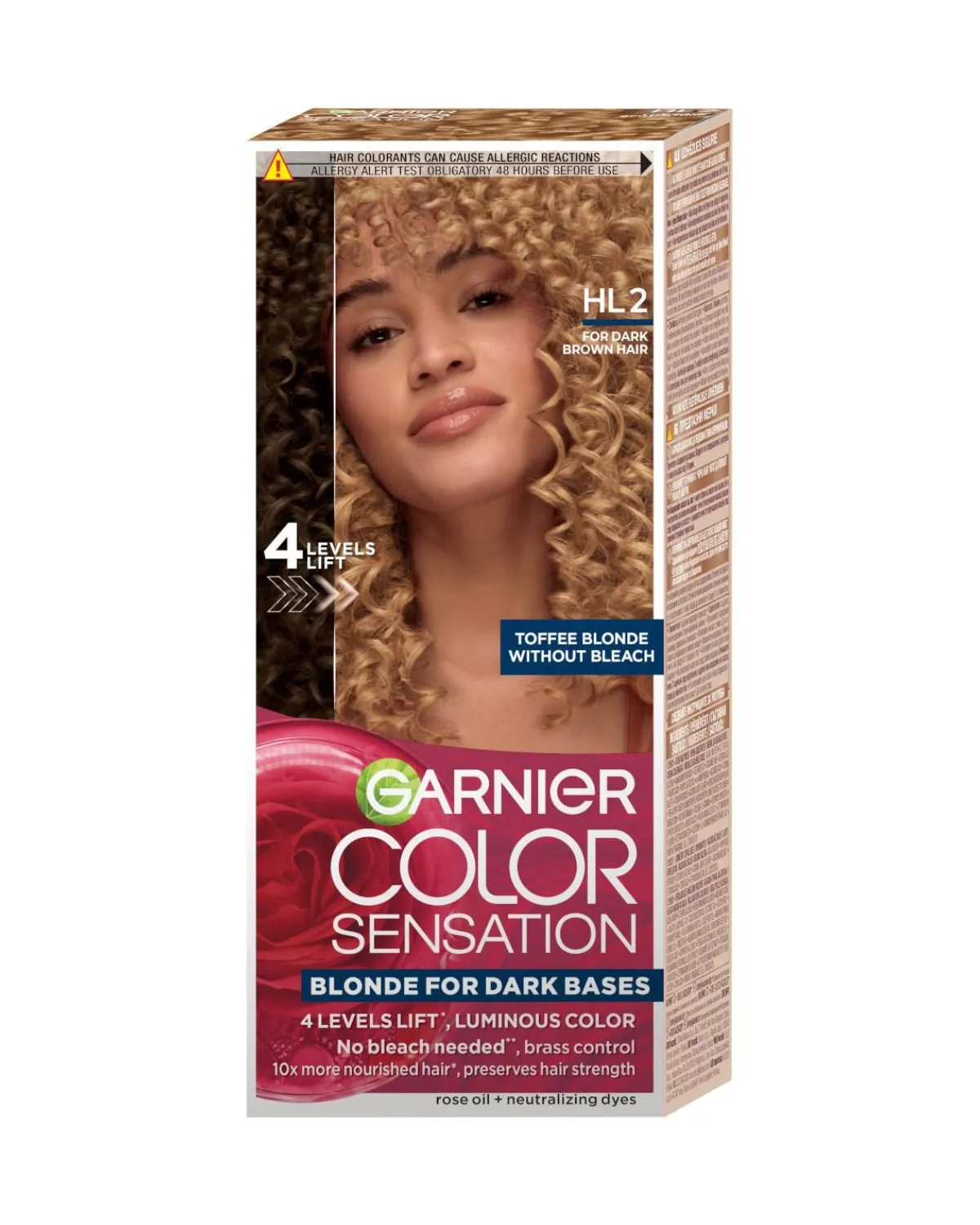 GARNIER COLOR SENSATION 8.31 BROWN HAIR 