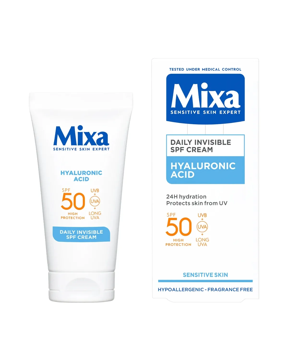 MIXA SPF50 DNEVNA KREMA SA VISOKOM ZASTITOM 50ML 