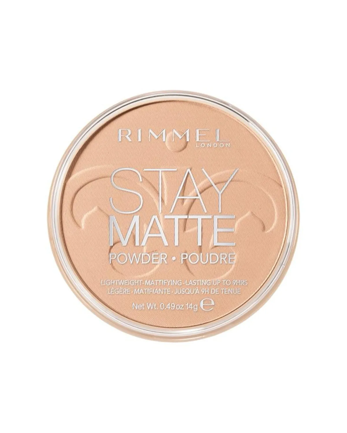 RIMMEL PUDER STAY MATTE 005 PRES.SILKY BEIGE