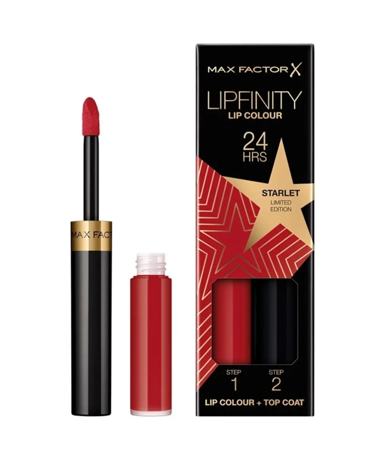 MAX FACTOR RUŽ ZA USNE LIPFINITY 088 SCARLET 2.3ML+1.9G 