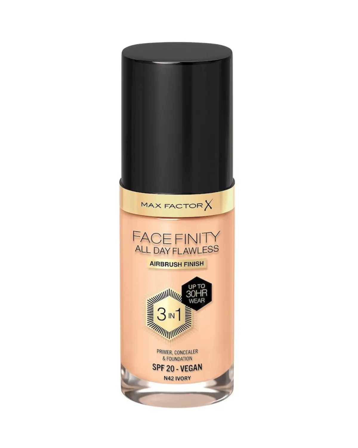 MAX FACTOR PUDER ZA LICE FACEFINITY 3IN1 N42 IVORY NEW 