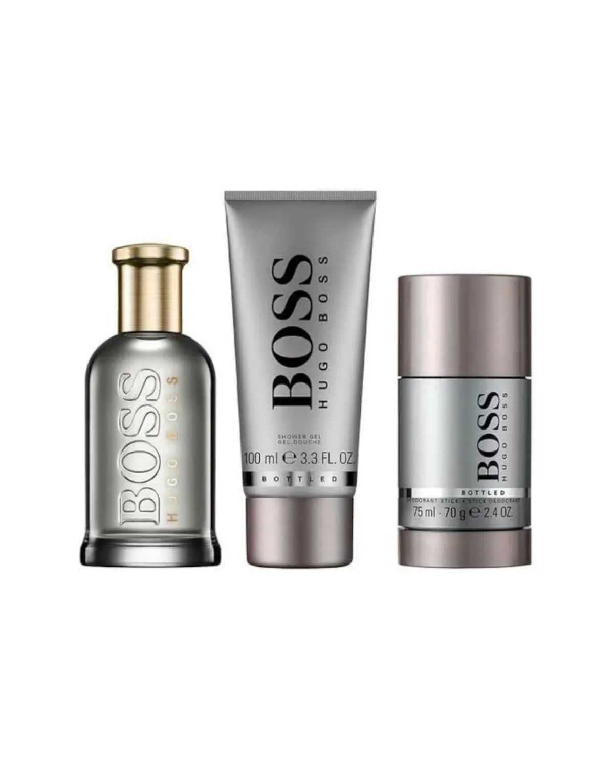 BOSS BOTTLED(M)SET EDP100ml+SG 100ml+DST 75ml 