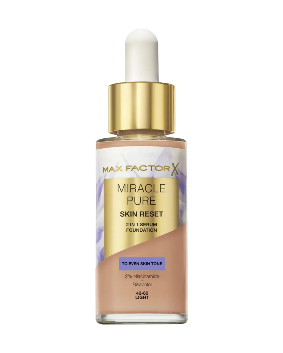 MAX FACTOR TEČNI PUDER MIRACLE PURE SKIN 40-60 