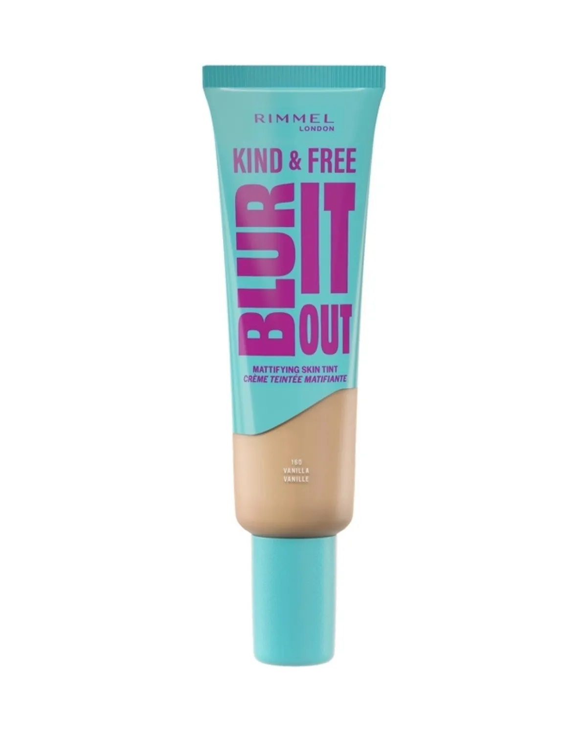 RIMMEL TECNI PUDER K&F BLUR IT OUT 160 VANILLA
