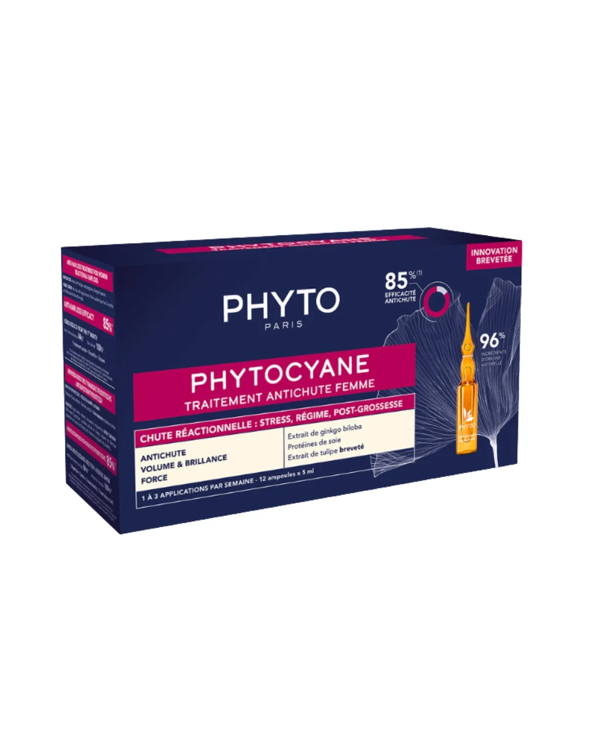 PHYTO PHYTOCYANE REAKTIVNI TRETMAN ZA ŽENE 12 AMPULA 