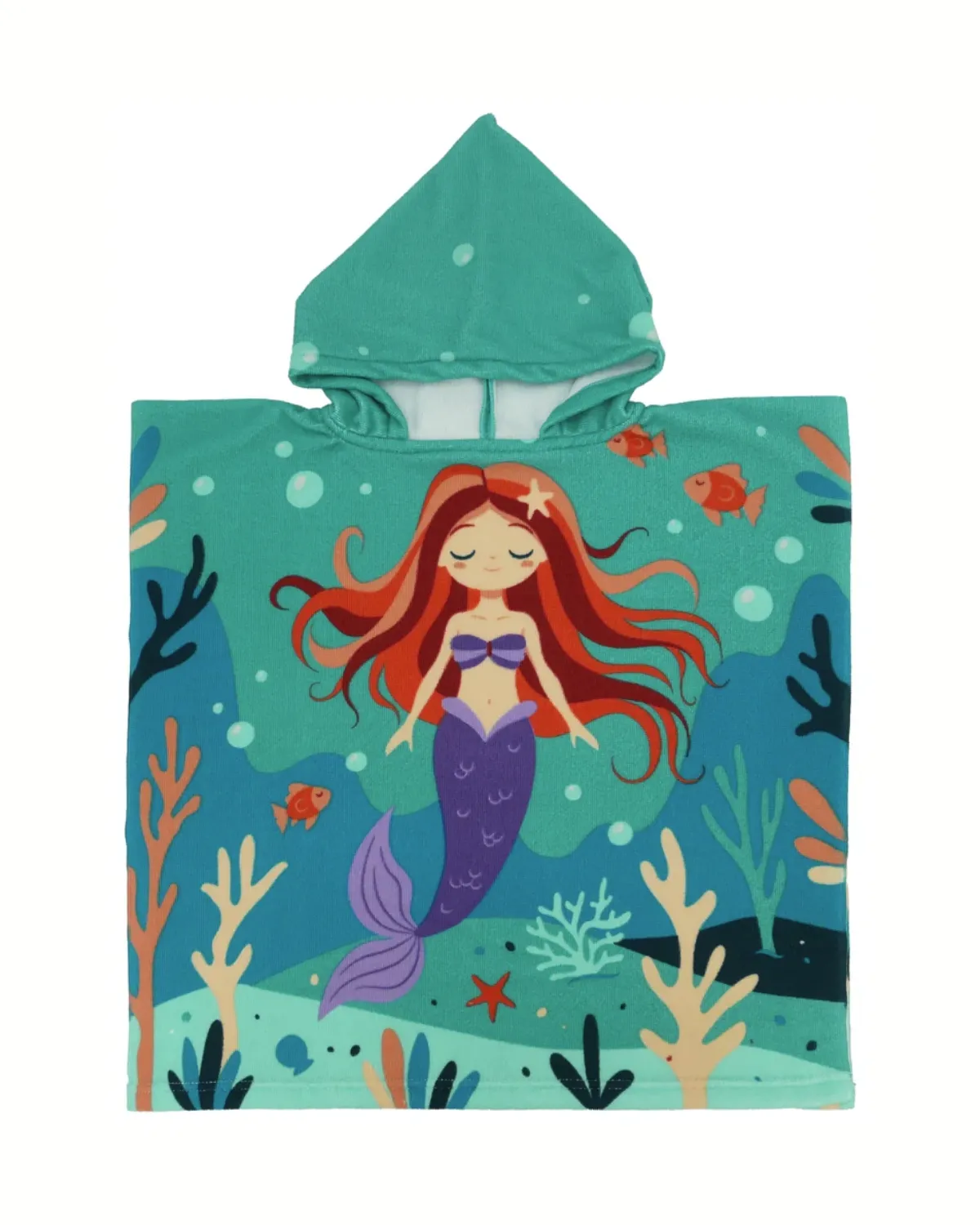 LA PLAGE PEŠKIR ZA PLAŽU PONCHO SIRENE  60X120 