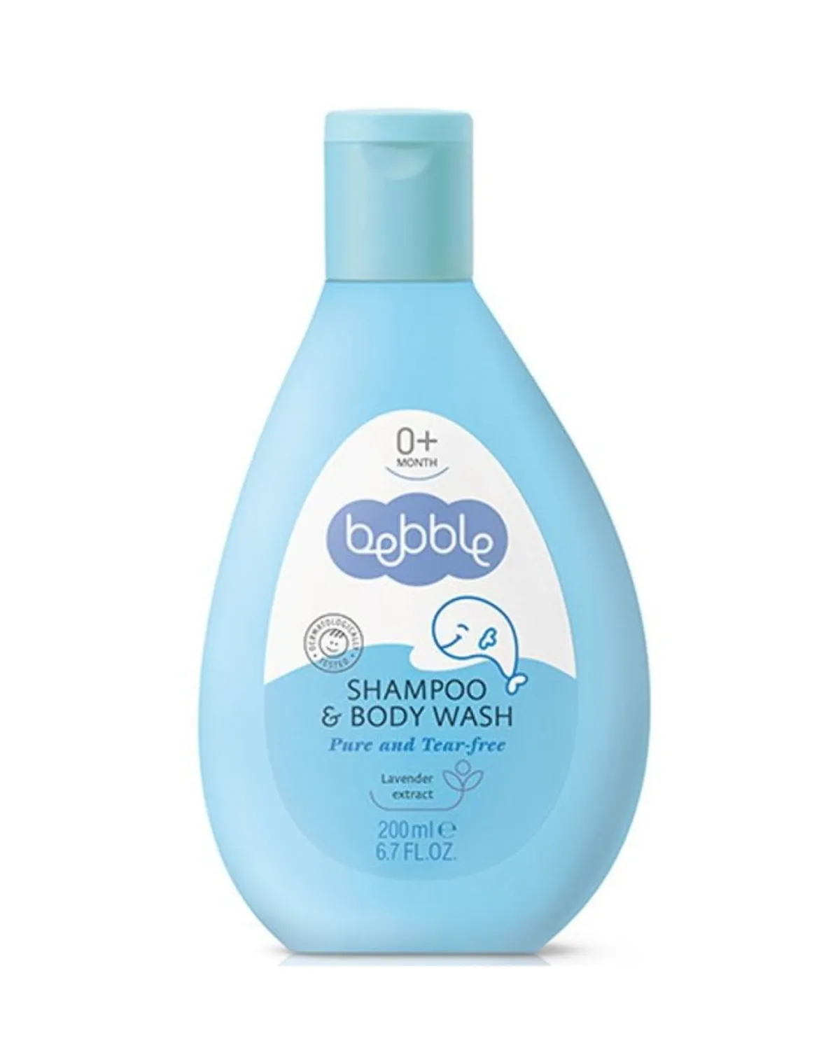 BEBBLE 0M+ ŠAMPON KUPKA 200ML 
